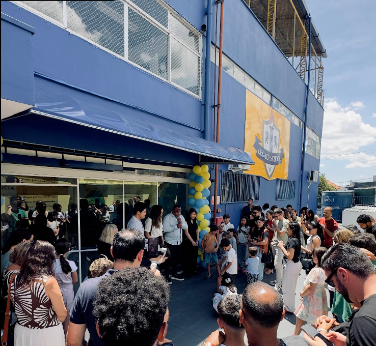 Fachada da Legacy School Jundiaí